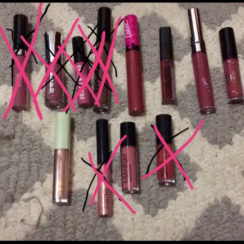 You choose*** liquid lipsticks